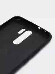 Накладка для Xiaomi Redmi 9 под кожу "Змея", черный