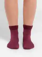 Вишнёвый термоноски женские, 4 цвета
