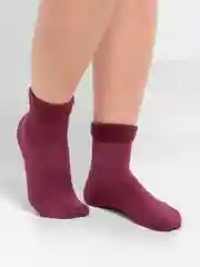 Вишнёвый термоноски женские, 4 цвета