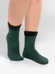 Зеленый термоноски женские, 4 цвета