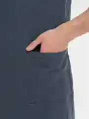 Серый халат мужской муслин