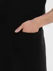 Черный халат мужской муслин