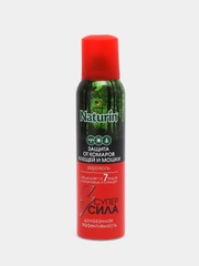 Аэрозоль от комаров, клещей и мошек "Gardex Naturin", Супер Сила, 3 в 1, 150 мл