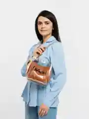 Сумка женская, прозрачная, двойная