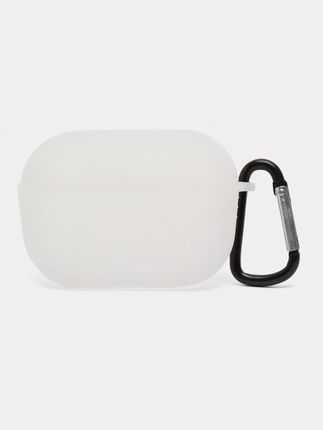 Слоновая кость чехол для наушников AirPods Pro 2, силиконовый, с карабином