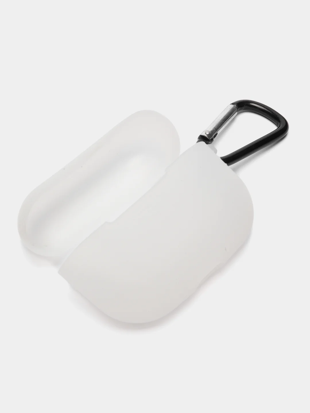 Слоновая кость чехол для наушников AirPods Pro 2, силиконовый, с карабином