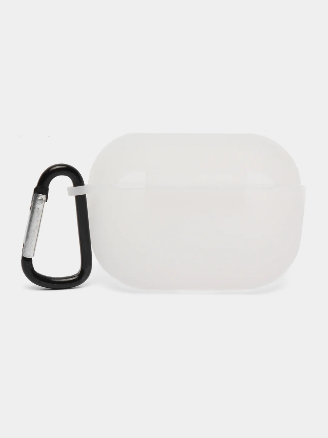 Слоновая кость чехол для наушников AirPods Pro 2, силиконовый, с карабином