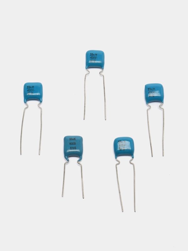 Конденсатор пленочный 0.033uf 400v К73-17 (199*г) (33nF, 33000pF) 5 штук