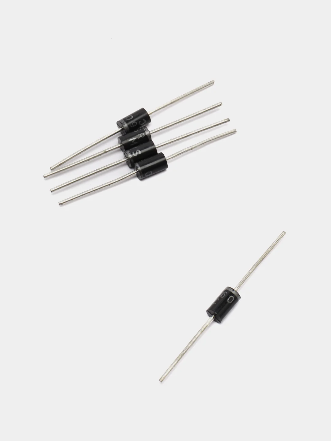 10 штук Диод SR560 (SR506) (5A 60V) DO-27