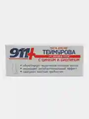 911 Паста (крем) для ног Теймурова от запаха пота, 50 мл