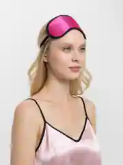 Алый маска для сна и путешествии