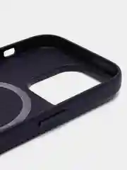 Разноцветный чехол MagSafe для iPhone 14 Pro кожаный BROSCORP с защитой камер, микрофиброй, экокожа