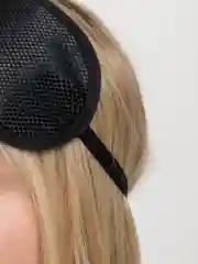 Черный маска для сна и путешествии