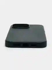 Зеленый чехол MagSafe для iPhone 14 Pro Max кожаный BROSCORP с защитой камер, микрофиброй, экокожа