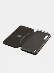 Красный чехол-книжка для Xiaomi Mi 9 Lite/Mi CC9/Mi9lite/Mi 9lite (Сяоми Ми 9 лайт), экокожа