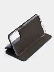 Синий чехол-книжка для Samsung Galaxy A23 (Самсунг Гэлакси А23) из экокожи