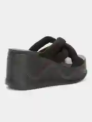 Черный туфли открытые женские летние GRUNBERG