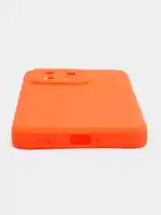 Оранжевый чехол для Xiaomi 13, силиконовый, (Ксиоми 13), c защитой камеры