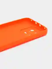 Оранжевый чехол для Xiaomi 13, силиконовый, (Ксиоми 13), c защитой камеры