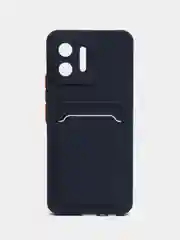 Темно-синий силиконовый чехол для Honor X5 4G, Хонор Икс5 4Ж