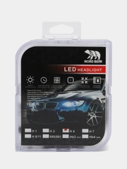 Светодиодные лампы для авто NORD BEAR, LED лампочки H4, H7