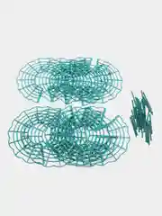 Корзинка-подставка для клубники кустодержатель, опора садовая, пластиковая, d 30 см, 10 шт