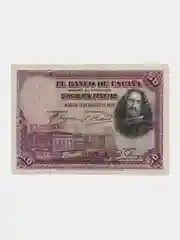 Банкнота "50 песет, 1928 год, Испания"