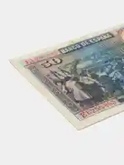 Банкнота "50 песет, 1928 год, Испания"