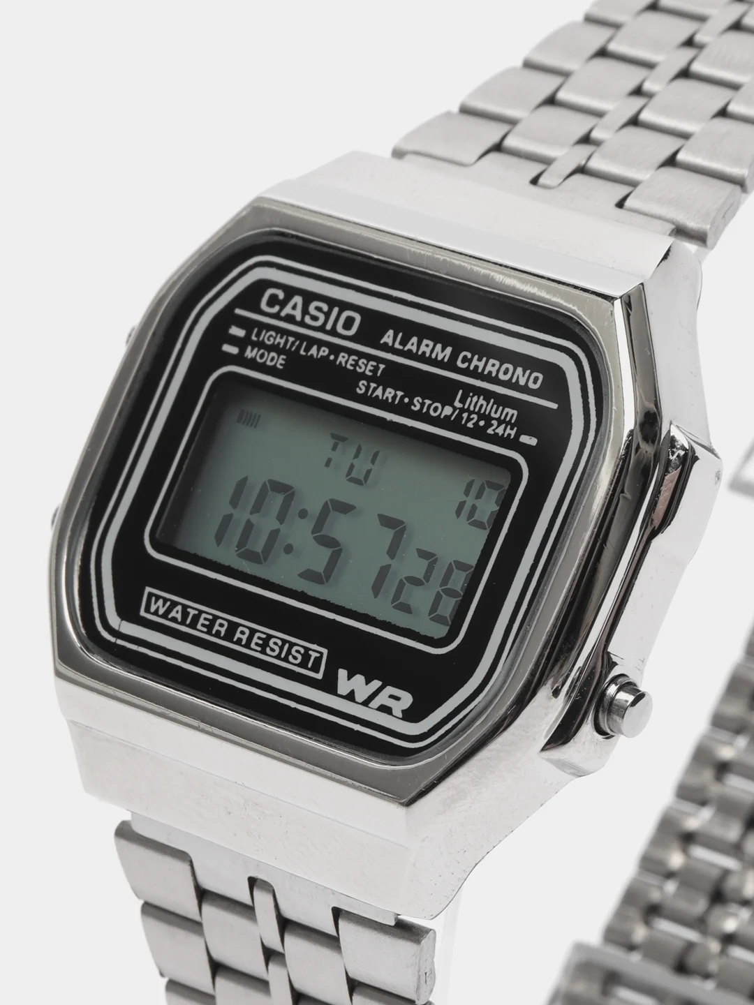 Серебряный часы мужские Casio
