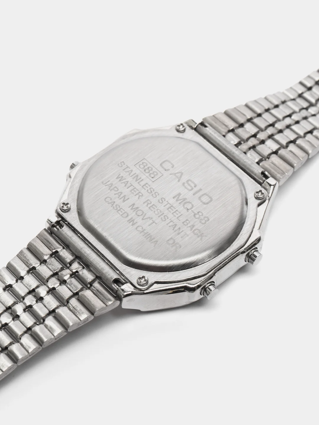 Серебряный часы мужские Casio