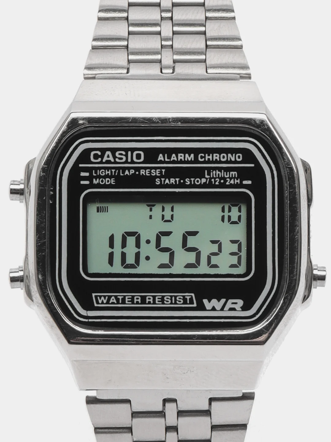 Серебряный часы мужские Casio