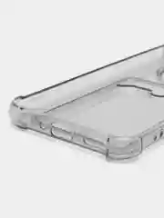 Черный чехол противоударный Huawei Nova Y90 (Хуавей Нова У90), прозрачный, с карманом для карты
