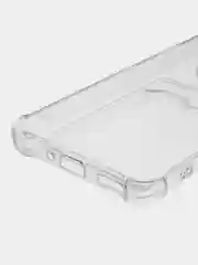 Лавандовый чехол противоударный Huawei Nova Y90 (Хуавей Нова У90), прозрачный, с карманом для карты