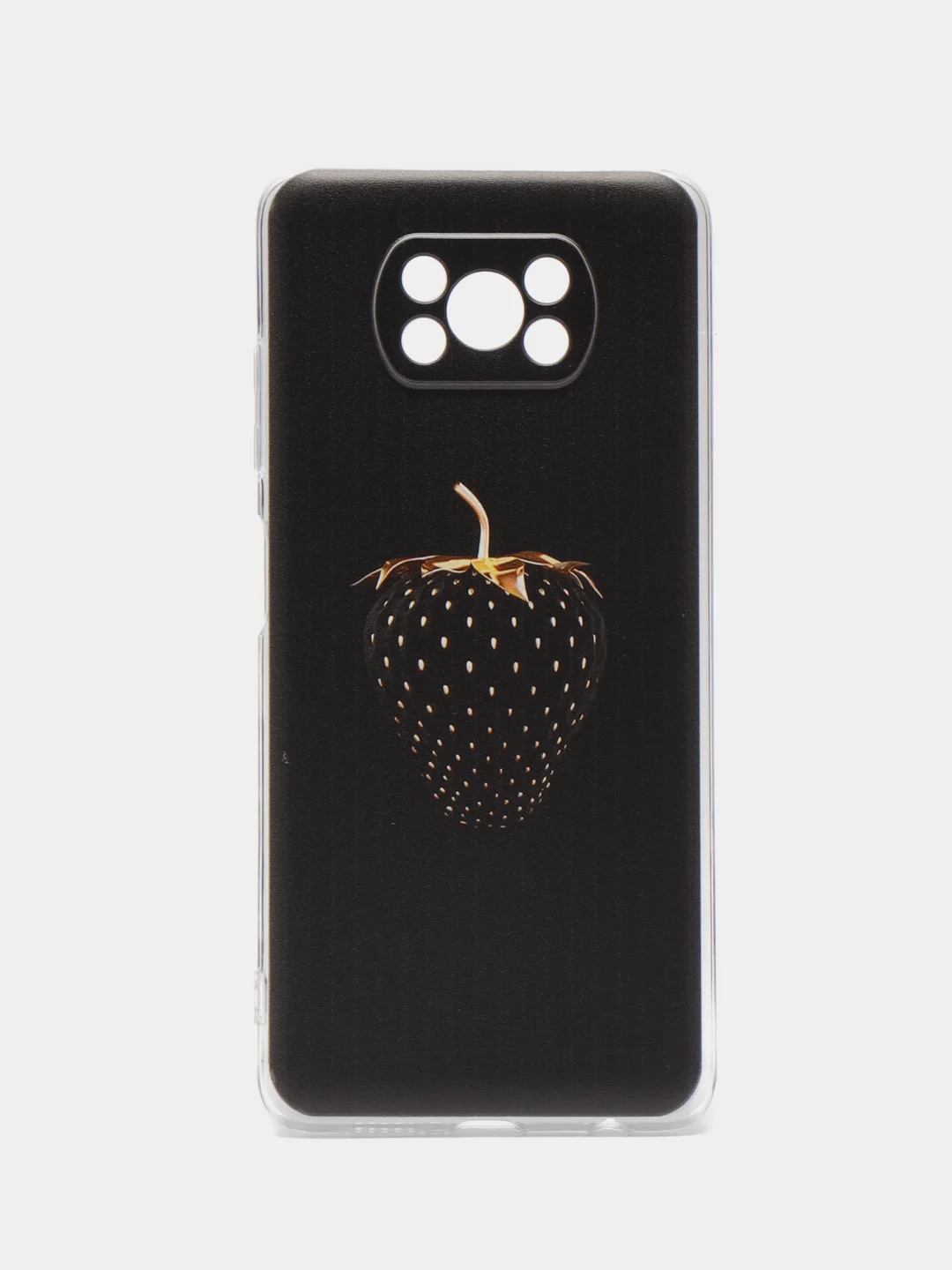Разноцветный силиконовый чехол на Xiaomi Poco X3/X3 Pro / Сяоми Poco X3/Х3 Про прозрачный, с рисунком