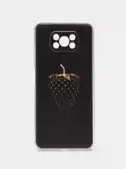 Разноцветный силиконовый чехол на Xiaomi Poco X3/X3 Pro / Сяоми Poco X3/Х3 Про прозрачный, с рисунком