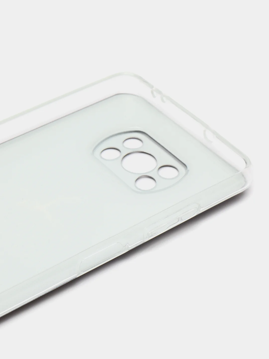 Разноцветный силиконовый чехол на Xiaomi Poco X3/X3 Pro / Сяоми Poco X3/Х3 Про прозрачный, с рисунком