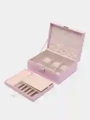 Белый шкатулка для хранения ювелирных украшений