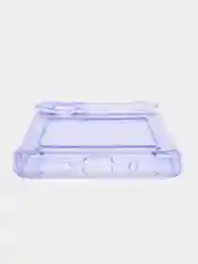 Лавандовый чехол для Xiaomi Poco M5 / Сяоми Поко М5 прозрачный, с карманом для карты