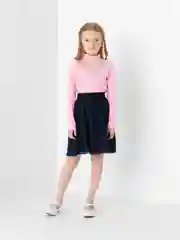 Синий юбка на резинке для девочек