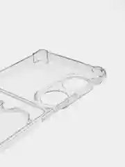 Прозрачный чехол противоударный Honor 70 / Хонор 70, прозрачный, с карманом для карты