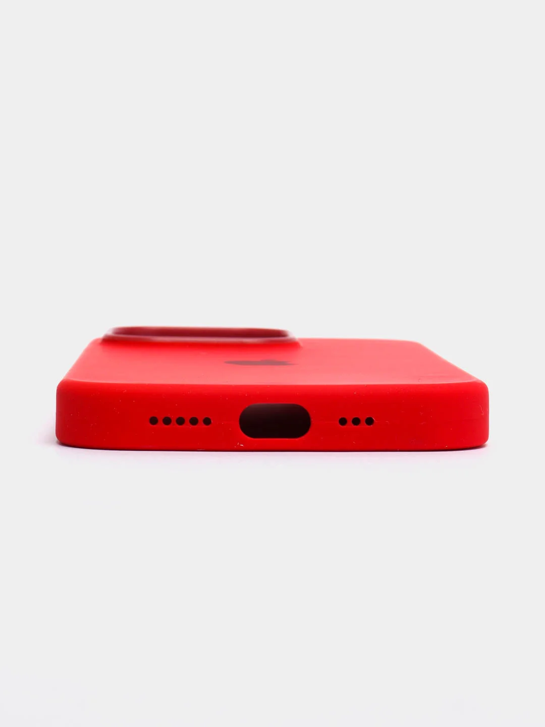 Красный силиконовый кейс magsafe айфон 14 / 14 про / 14 про макс