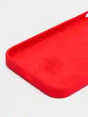 Красный силиконовый кейс magsafe айфон 14 / 14 про / 14 про макс
