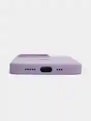 Лавандовый силиконовый кейс magsafe айфон 14 / 14 про / 14 про макс