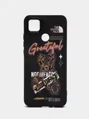 Пурпурный чехол Xiaomi Redmi 9C, Redmi 10A, Редми 9С, 10А плотный, с рисунком и мягким подкладом
