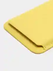 Желтый картхолдер на iPhone, с поддержкой MagSafe Leather Wallet