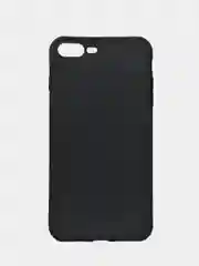 Черный чехол силиконовый на iPhone 5, 5s, 6, 6s, 7, 8, SE 2020, X, XR, XS Max, 12 14 Pro, 13 mini