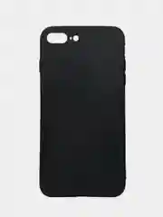 Черный чехол силиконовый на iPhone 5, 5s, 6, 6s, 7, 8, SE 2020, X, XR, XS Max, 12 14 Pro, 13 mini