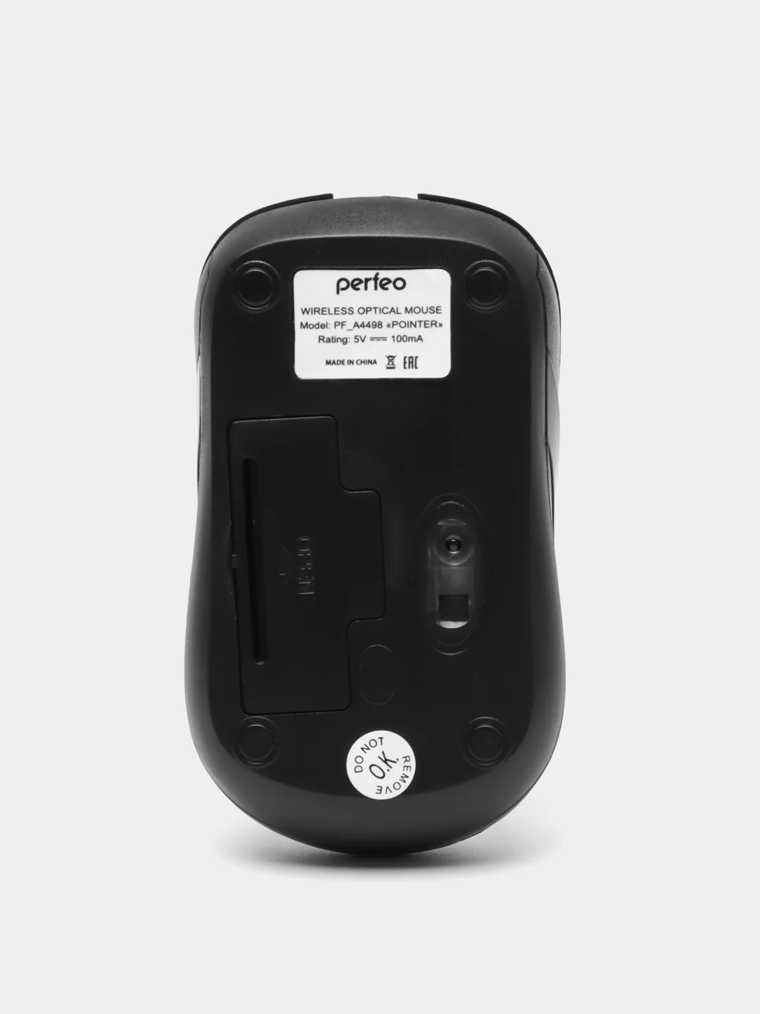 Черный мышь беспроводная Perfeo Pointer А4498