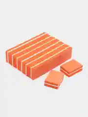 Оранжевый баф мини, для маникюра ногтей, 1-20 штук