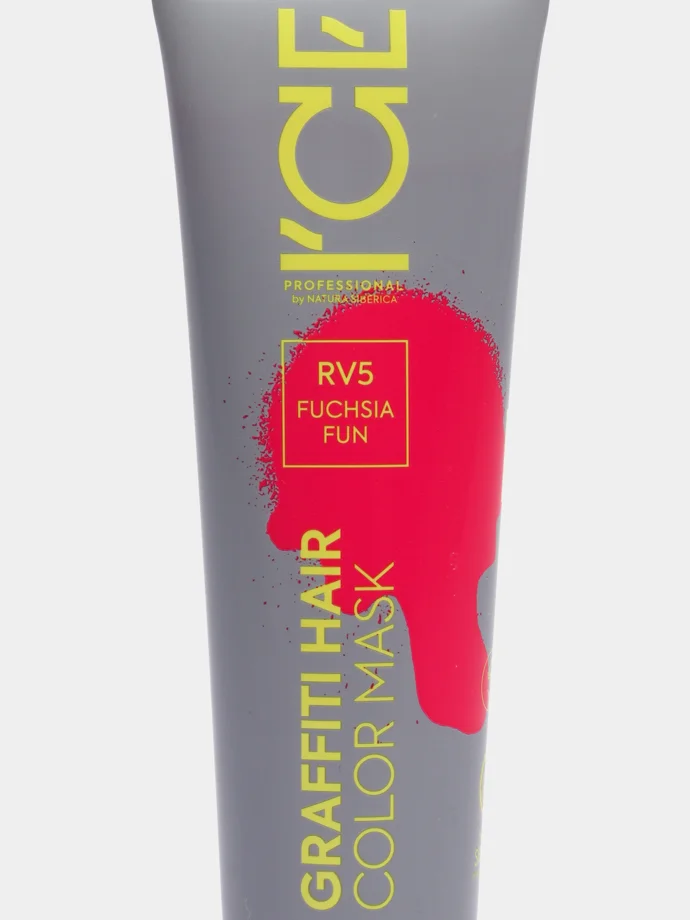 Тонирующая маска для волос Fuchsia Fun ICE by Natura Siberica 140 мл